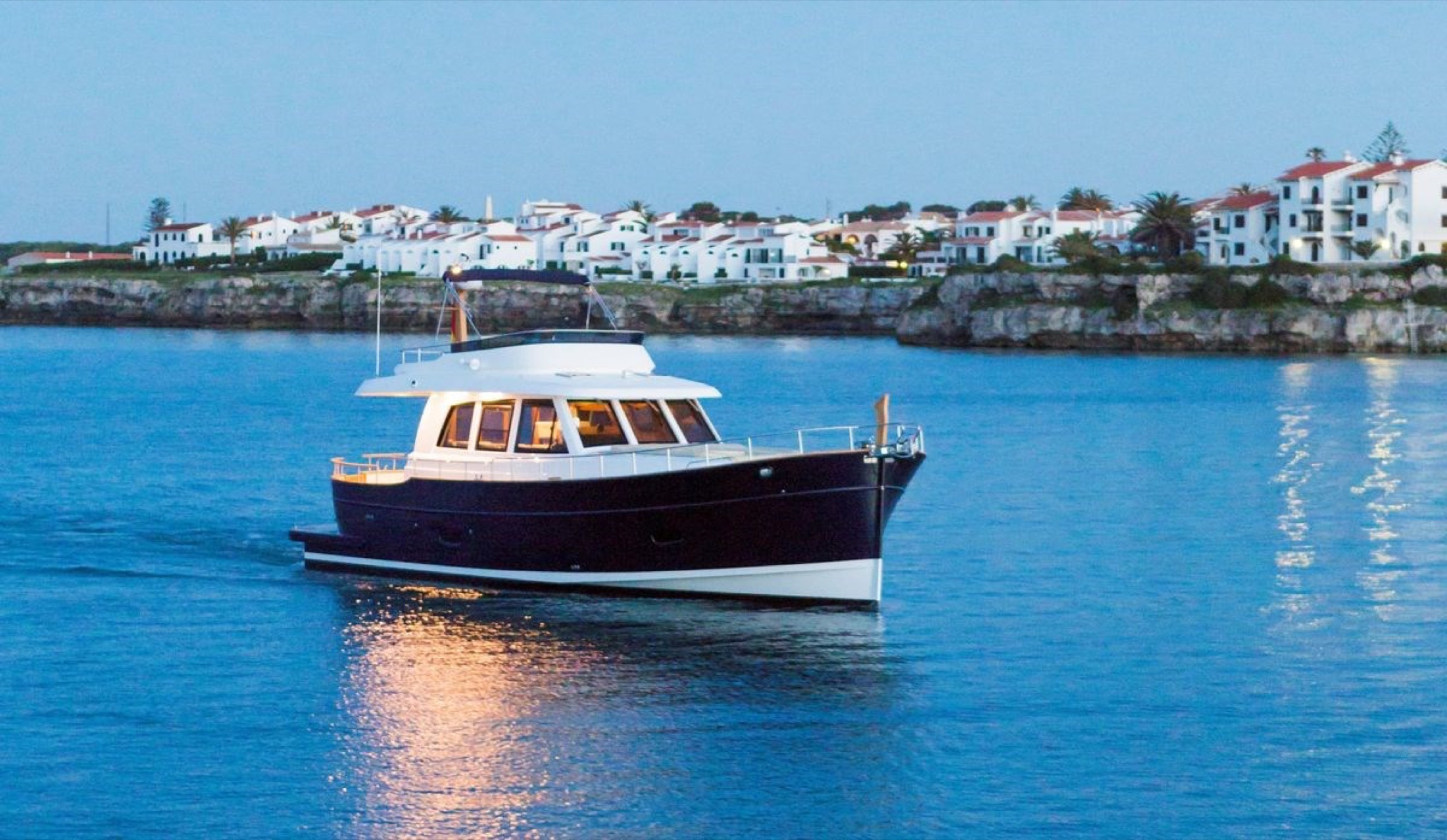 Coastal light over Menorca